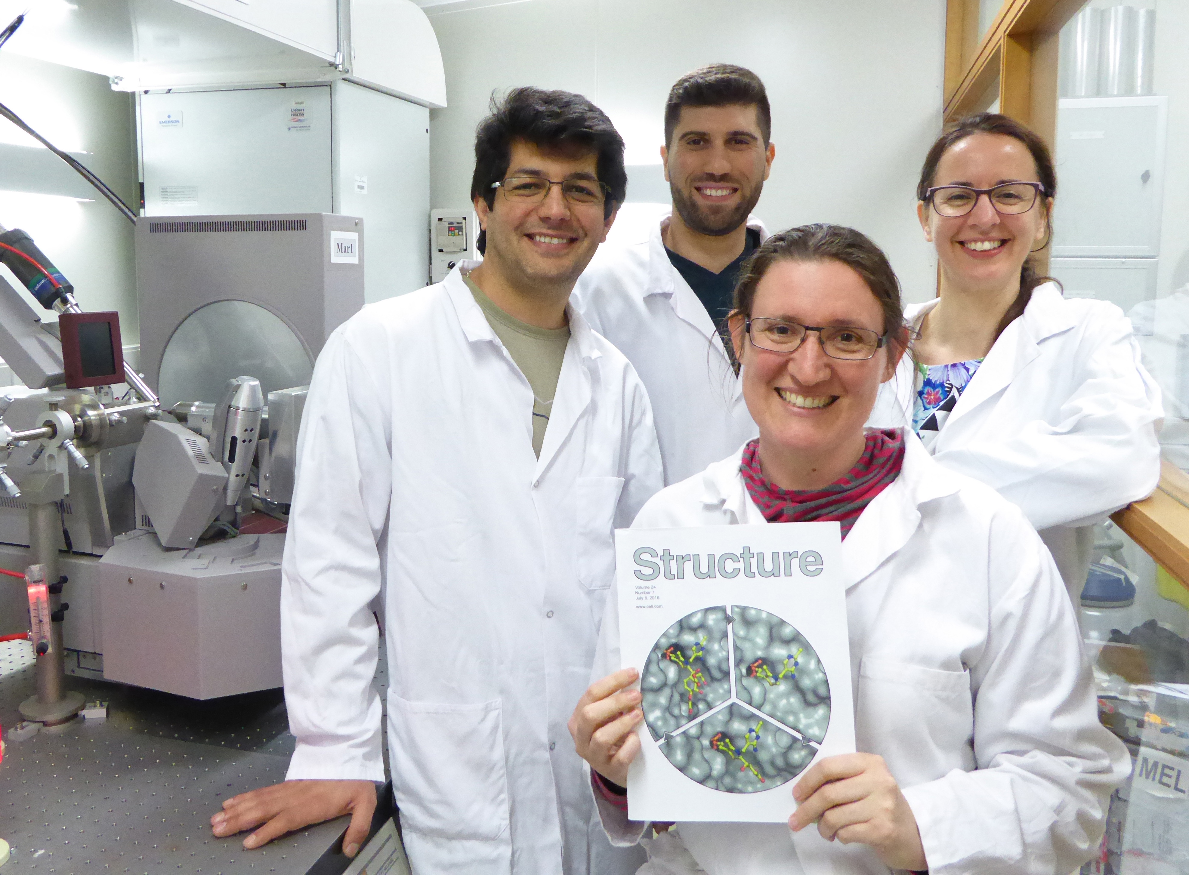 Early career researchers zoom in on an important drug target