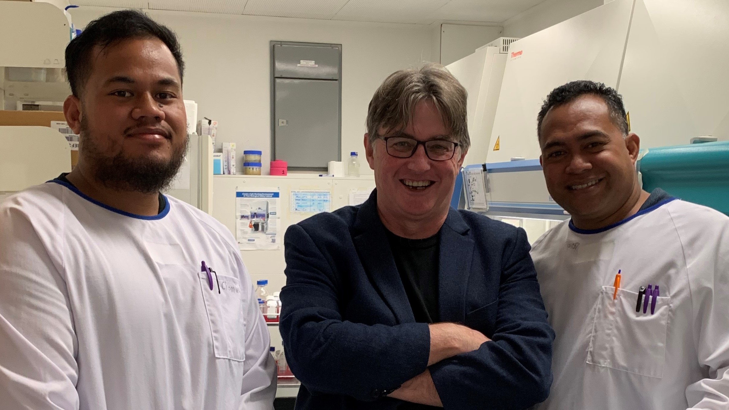 MWC hosts visiting Samoa scientists