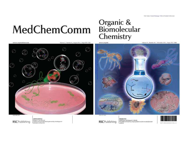 Research features on covers of prestigious journals